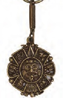 Aztec CALENDAR Key-chain