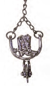 Boots with Spurs FRAME Key-chain