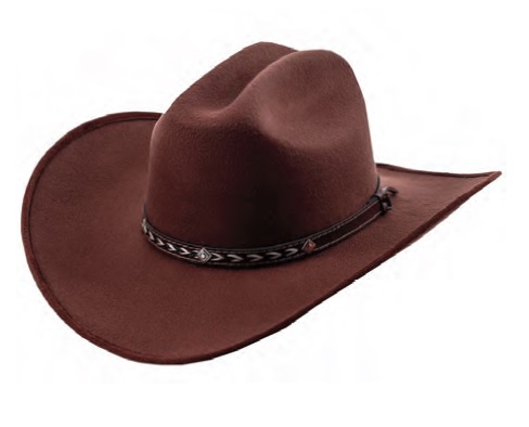 ''DALLAS'' Felt COWBOY Hat