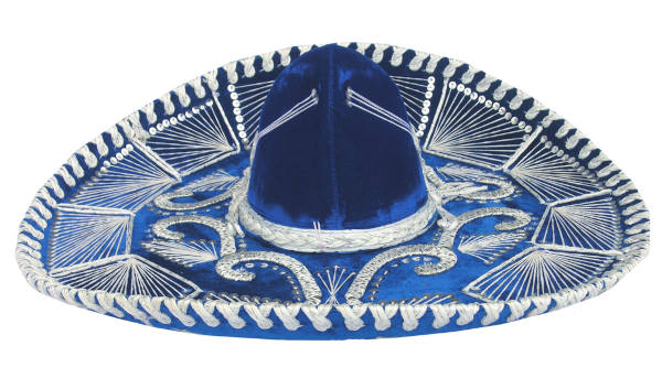 Mariachi Blue and Silver Charro HAT