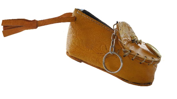 Mini Leather Shoe Coin PURSE