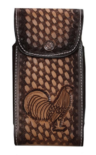 Tooled Cell Phone Pouch