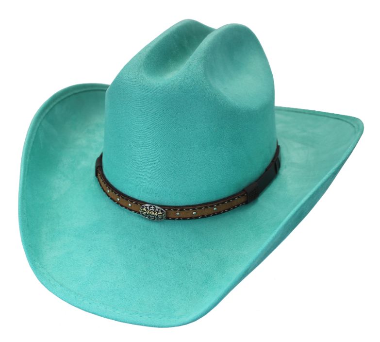 HAT, Suede Maverick Turq