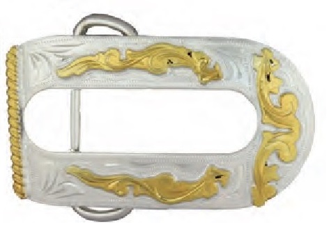 Silver WESTERN Buckle