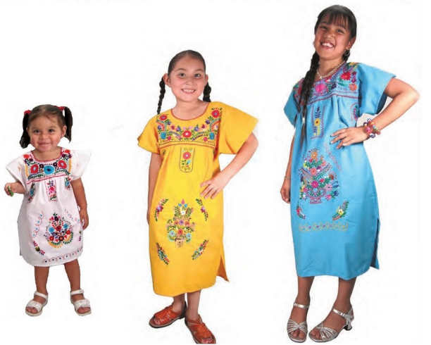 Girls Puebla Dress