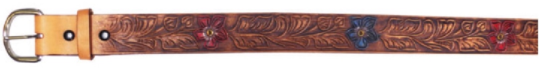 Ladies Floral Tooled BELT