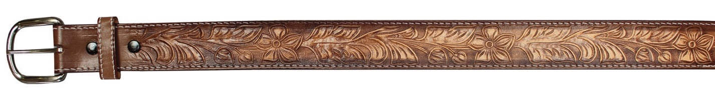 Ladies Floral Tooled BELT