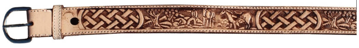 Tooled Money Belt