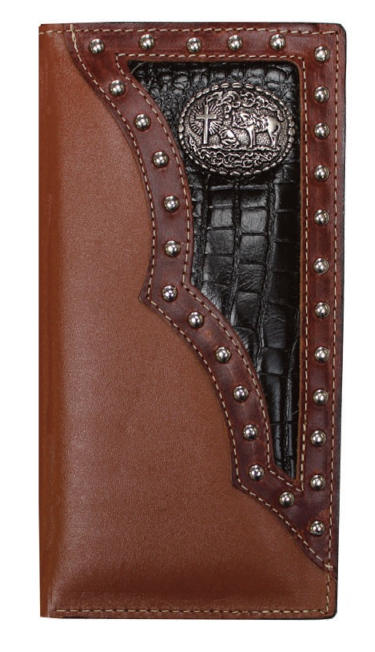 Wallet, Roper with Praying Cowboy