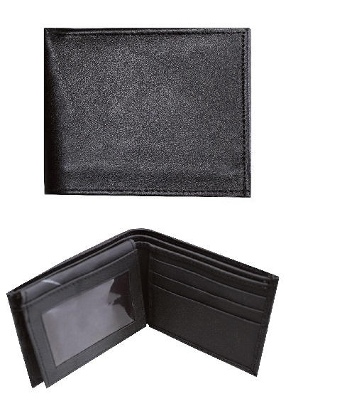 Bi-fold LEATHER WALLET