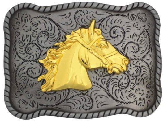 Buckle, HORSE Head