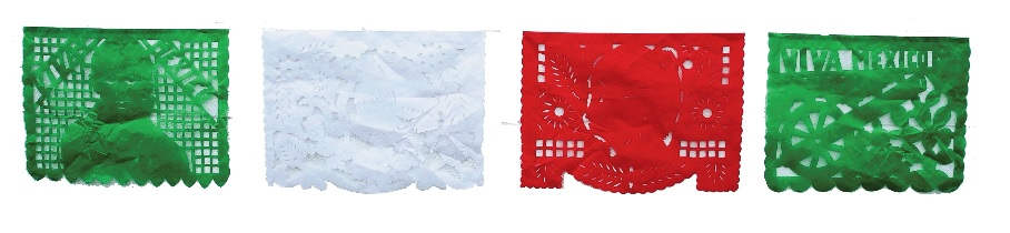 Three Colored PAPER Banner