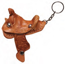 Honey Mini Saddle Key Chain