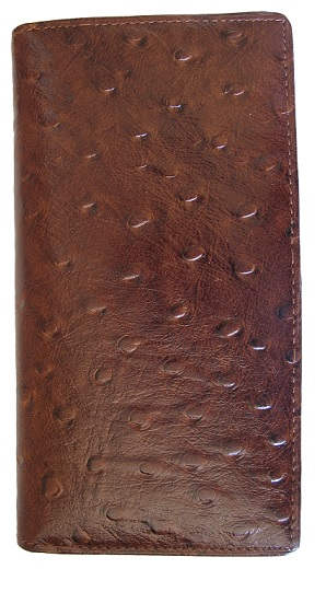 Brown Ostrich Print Roper
