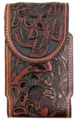 XL Tooled CELL PHONE Pouch