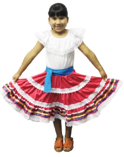 Girl's Jalisco SKIRT Large