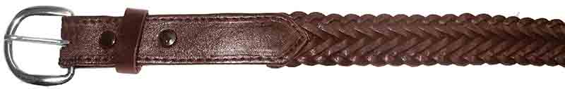 Braided Belt Brown