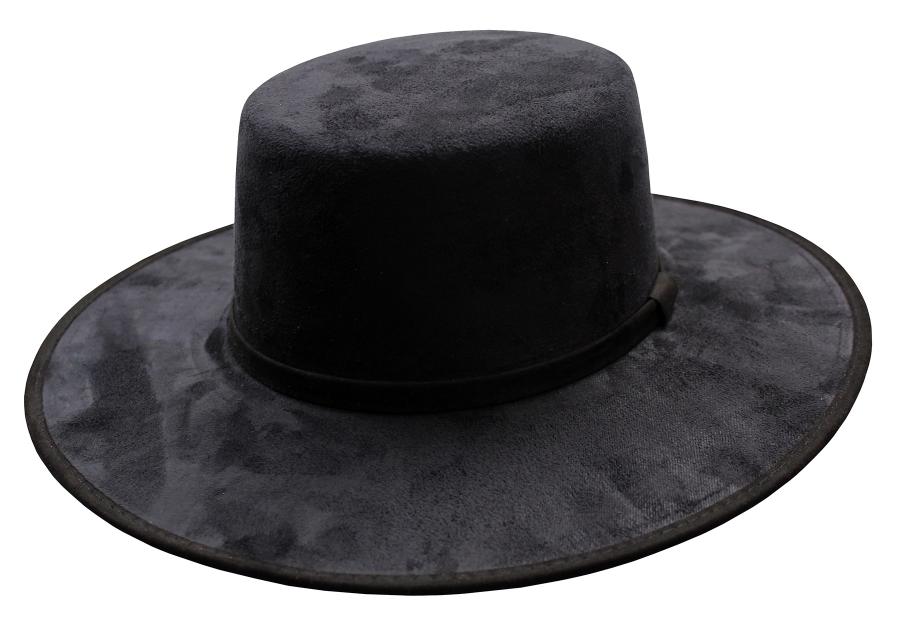 Suede Flat Top Gambler