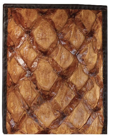 Pirarucu Fish Scale Style Bi-Fold