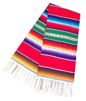 Large Serape Saltillo BLANKET