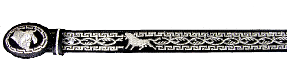 Pitiado Style BELT W/Bull