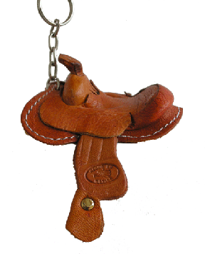 Mini Saddle Key Chain