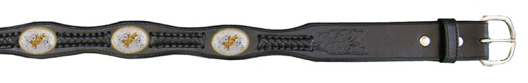 Bull Rider Single Concho LEATHER Belt