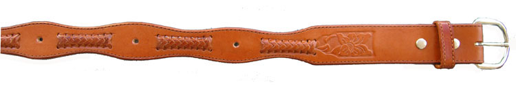 LEATHER BELTS-BLANK BELT - HONEY LEATHER BELTS