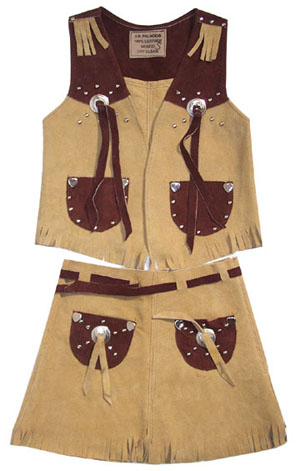 Girls LEATHER Rodeo 2 pc.