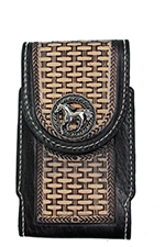 Basket Weave Cell Phone Pouch