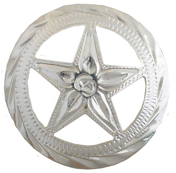 Silver Star Concho Small