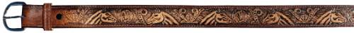 Horsehead Tooled Leather BELT