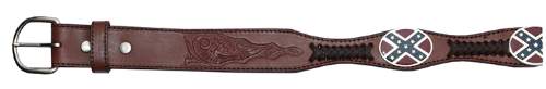 Confederate Concho BELT Brown