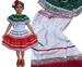 Blemished Girls Tricolor Mex Flag DRESS