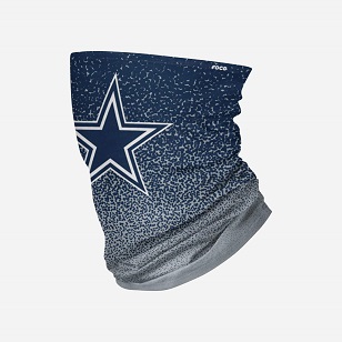 Color Block Big Logo Gaiter Scarf - NFL DALLAS COWBOYS