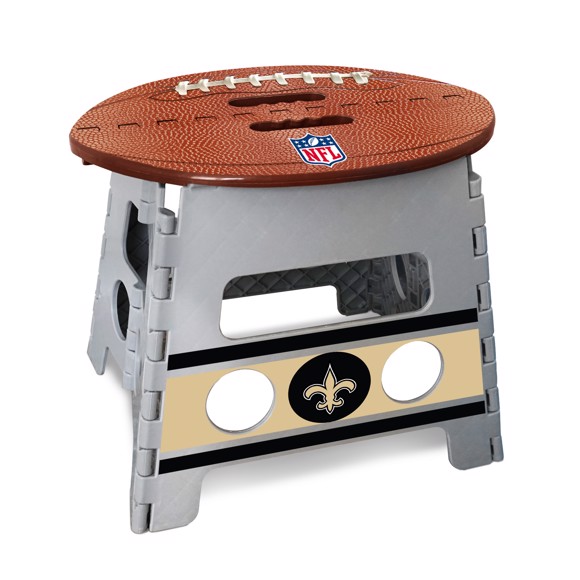 Folding Step Stool - NFL New Orleans SAINTS