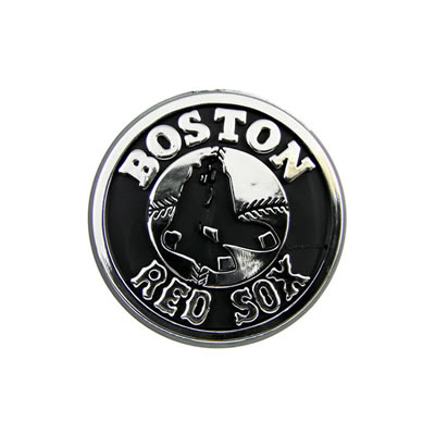 Chrome Auto Emblem - MLB Boston RED SOX