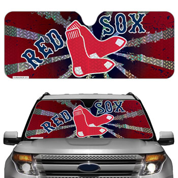 Auto Sun Shade - MLB Boston RED SOX for Front Window