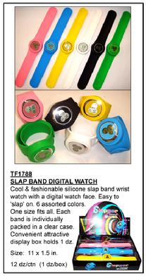 Slap WATCH Slap Band DIGITAL WATCH