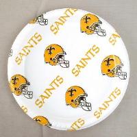 LICENSED Products Sport Fans PlasPlate - NFL New Orleans Saints