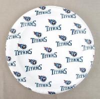 LICENSED Products Sport Fans Plastic Plate - NFL Tennessee Titans