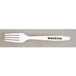 LICENSED Products Sport Fans Plastic Forks - NFL Baltimore Ravens