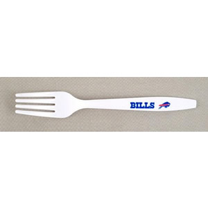 LICENSED Products Sport Fans Plastic Forks - NFL Buffalo Bills