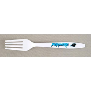 LICENSED Products Sport Fans Plastic Forks - NFL Carolina Panther