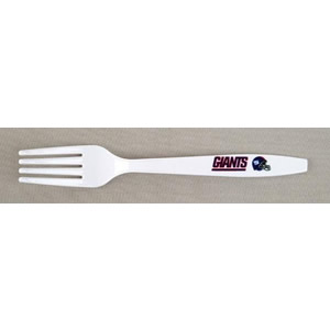 LICENSED Products Sport Fans Plastic Fork - NFL New York Giants
