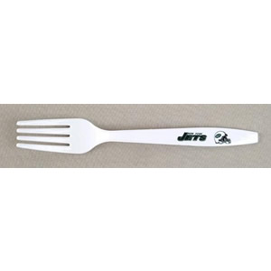 LICENSED Products Sport Fans Plastic Fork - NFL New York Jets