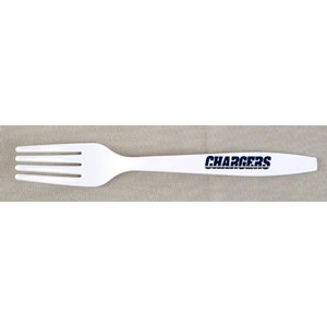 LICENSED Products Sport Fans Plastic Fork - NFL San Diego Charger