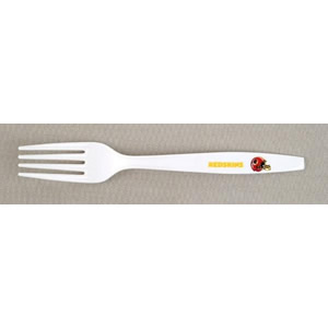 LICENSED Products Sport Fans Plastic Fork - NFL Washington Redski