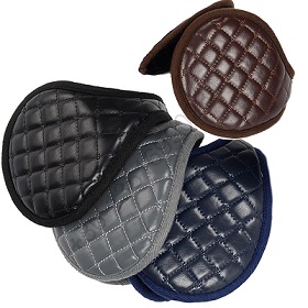 Unisex High Quality PU LEATHER Fur Earmuff. Keep Ear Warmer