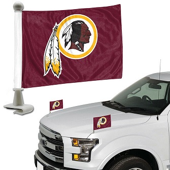 Washington Redskins NFL Ambassador Auto Flag or Hood & Trunk GAME